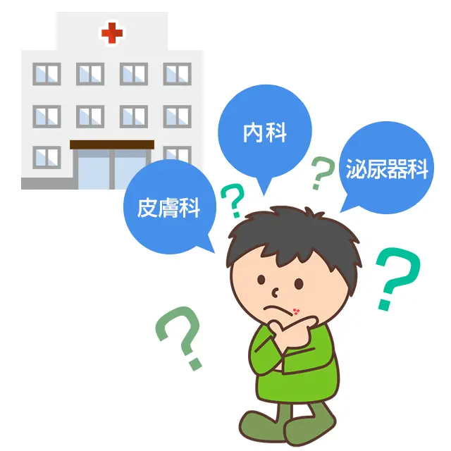何科を受診する？