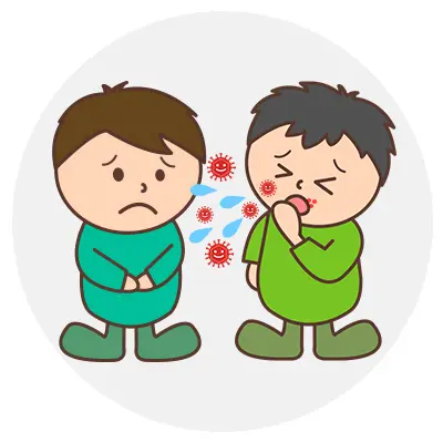 飛沫感染