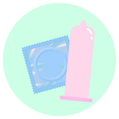 いんのう湿疹予防にはアレルギー反応がでないコンドームなどを使用