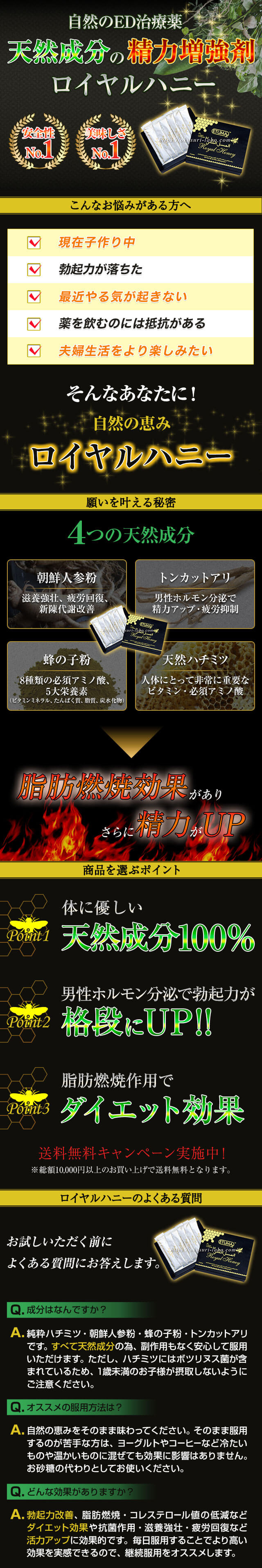 ロイヤルハニーの効果