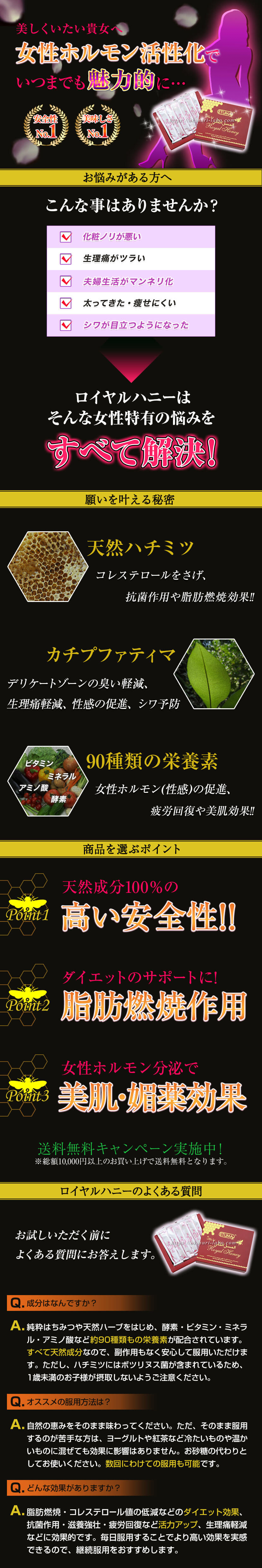 ロイヤルハニーの効果